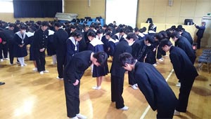 大阪都島ライオンズクラブ CN55周年記念特別事業 中学生の為のマナー教室