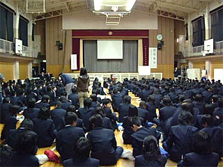 大阪都島ライオンズクラブ 「少年犯罪防止教室」が開催される。2007.11.16 〜 2008.1.16