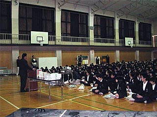 大阪都島ライオンズクラブ 「少年犯罪防止教室」が開催される。2007.11.16 〜 2008.1.16